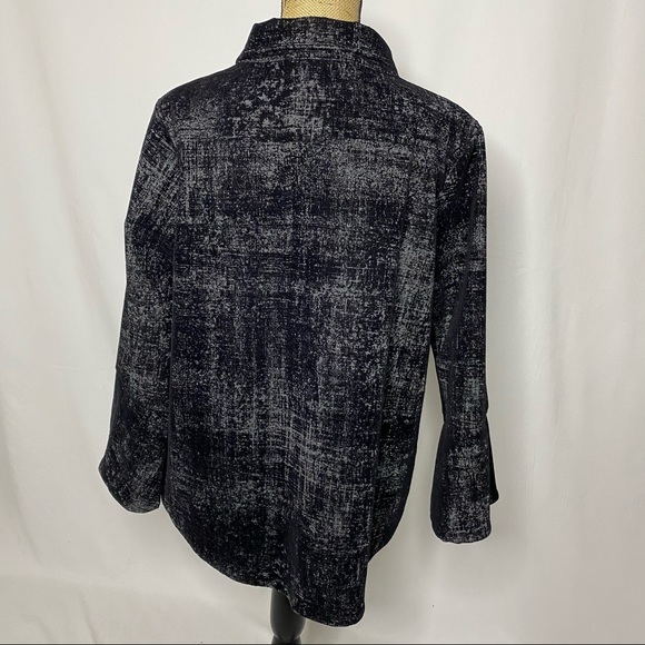 Bryn Walker Gray Black Jacket - Picture 6 of 11